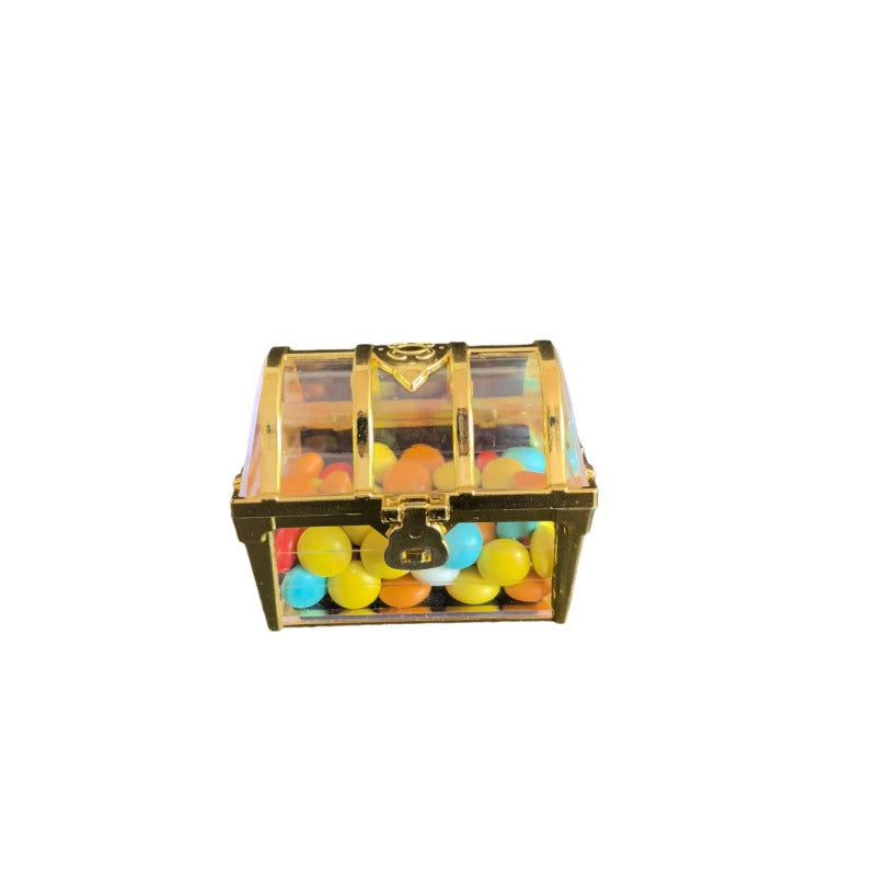 Wholesale 12pcs Christmas Creative Candy Box for Storing Candies Plastic Hollow Treasure Box for Storing Candy Boxes